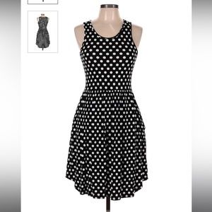 Longyuan | polka dotted dress Size: M